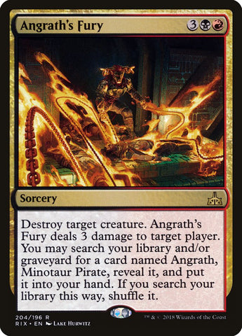Angrath's Fury [Rivals of Ixalan] (RIX 204)