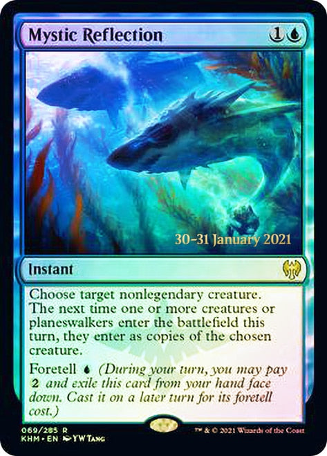 Mystic Reflection  [Kaldheim Prerelease Promos] (PKHM 69)