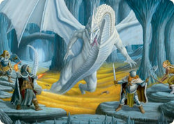 Cave of the Frost Dragon Art Card [Dungeons & Dragons: Adventures in the Forgotten Realms Art Series] (AAFR 46)