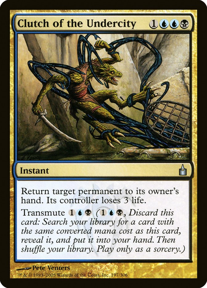 Clutch of the Undercity [Ravnica: City of Guilds] (RAV 197)
