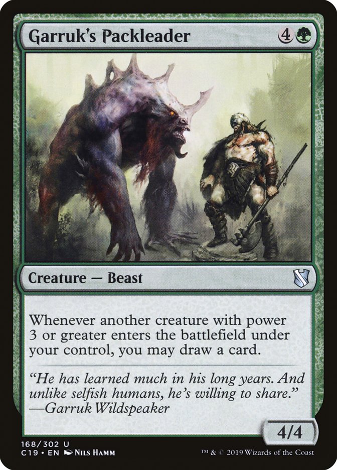 Garruk's Packleader [Commander 2019] (C19 168)