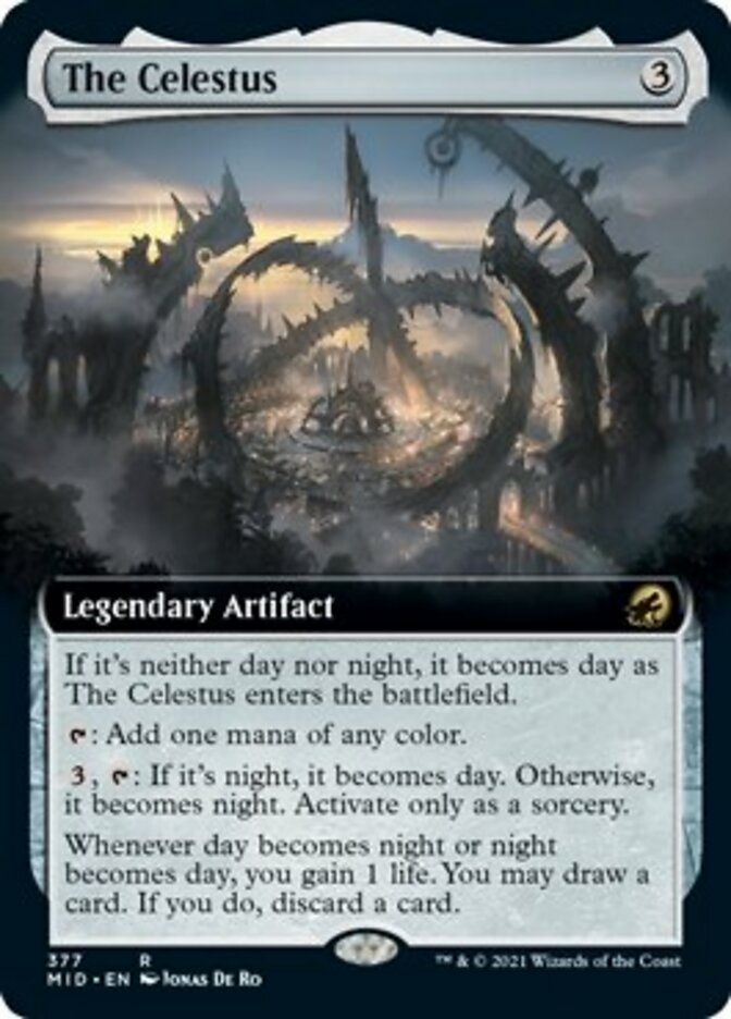 The Celestus (Extended) [Innistrad: Midnight Hunt] (MID 377)