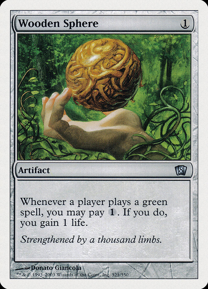 Wooden Sphere [Eighth Edition] (8ED 321)