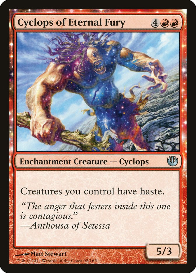 Cyclops of Eternal Fury [Journey into Nyx] (JOU 92)