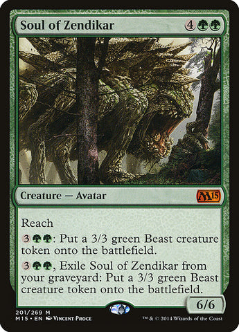 Soul of Zendikar [Magic 2015] (M15 201)