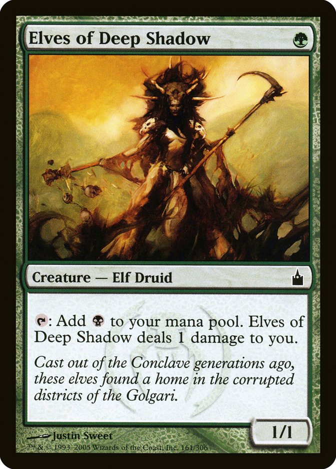 Elves of Deep Shadow [Ravnica: City of Guilds] (RAV 161)