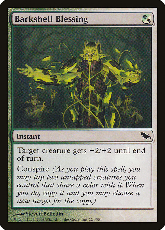 Barkshell Blessing [Shadowmoor] (SHM 224)