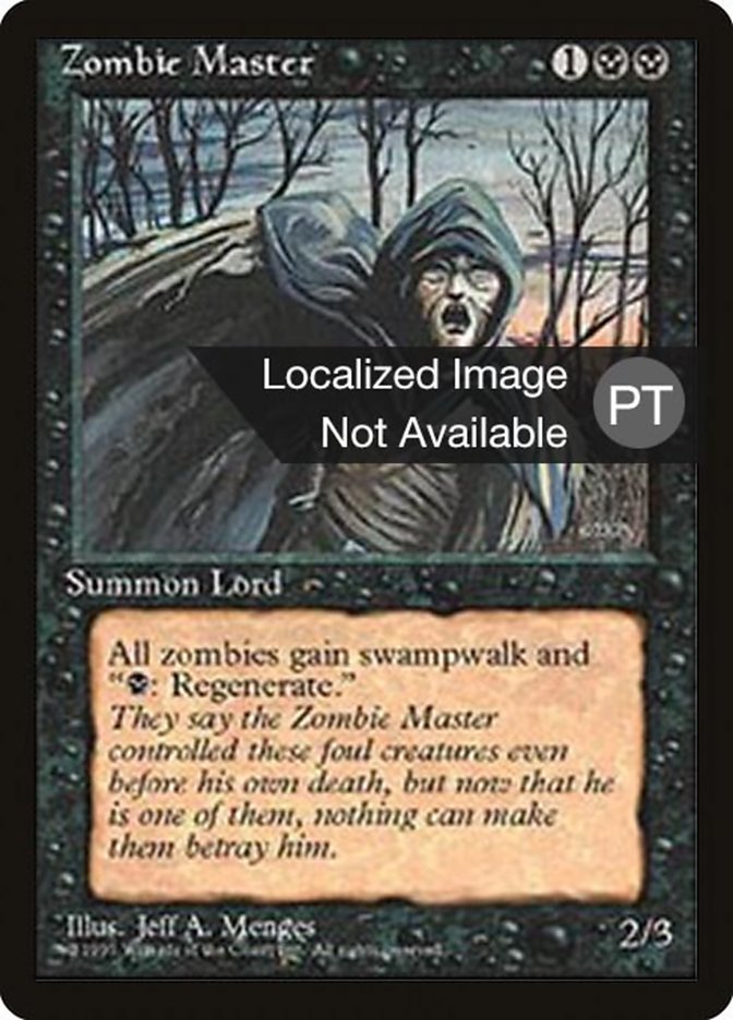 Zombie Master [Fourth Edition Foreign Black Border] (4BB 174)