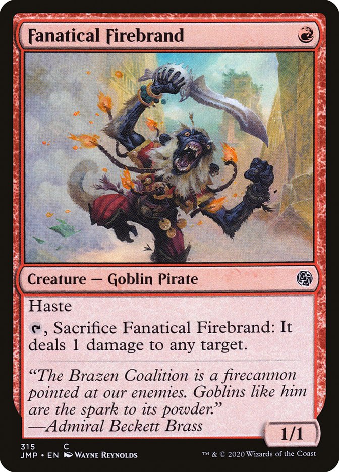 Fanatical Firebrand [Jumpstart] (JMP 315)