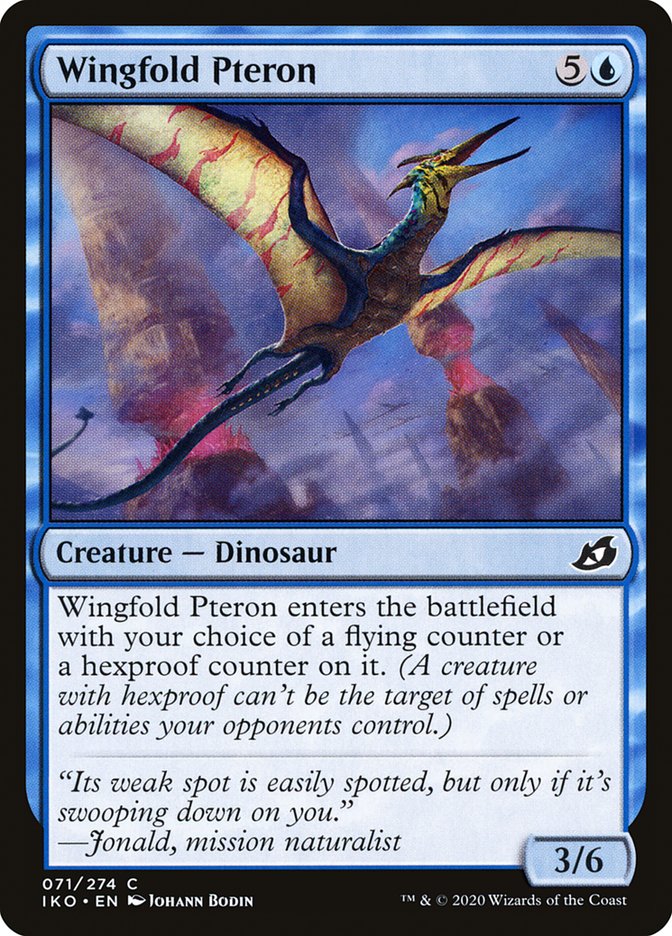 Wingfold Pteron [Ikoria: Lair of Behemoths] (IKO 71)
