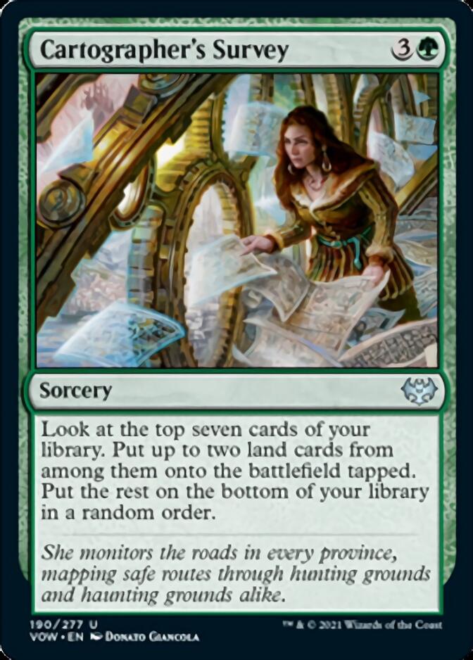 Cartographer's Survey [Innistrad: Crimson Vow] (VOW 190)