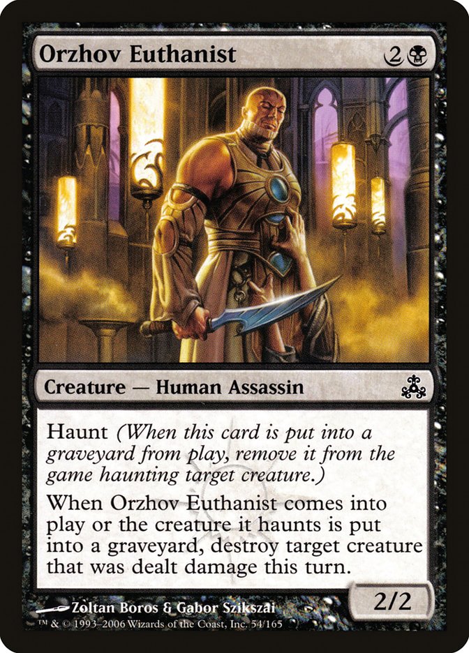 Orzhov Euthanist [Guildpact] (GPT 54)