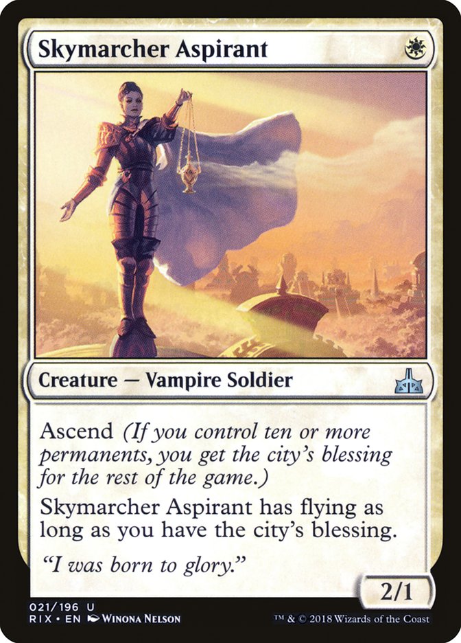 Skymarcher Aspirant [Rivals of Ixalan] (RIX 21)
