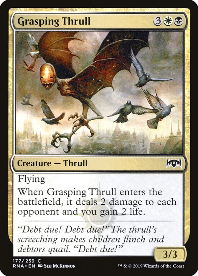 Grasping Thrull [Ravnica Allegiance] (RNA 177)
