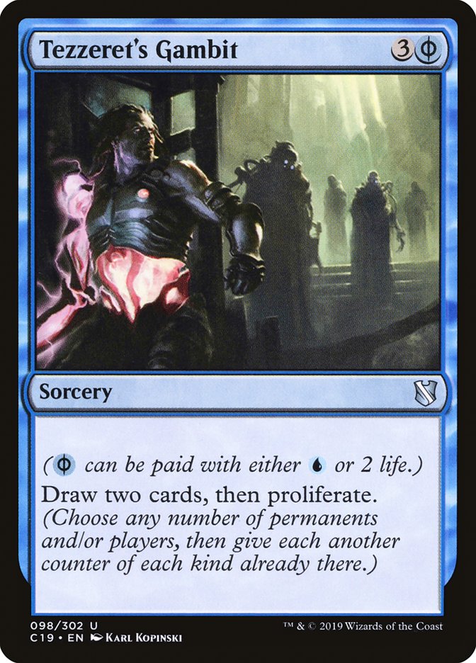 Tezzeret's Gambit [Commander 2019] (C19 98)