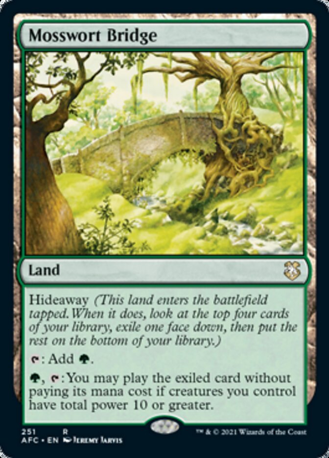 Mosswort Bridge [Dungeons & Dragons: Adventures in the Forgotten Realms Commander] (AFC 251)