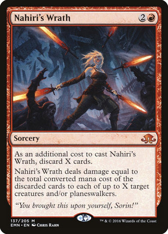 Nahiri's Wrath [Eldritch Moon] (EMN 137)