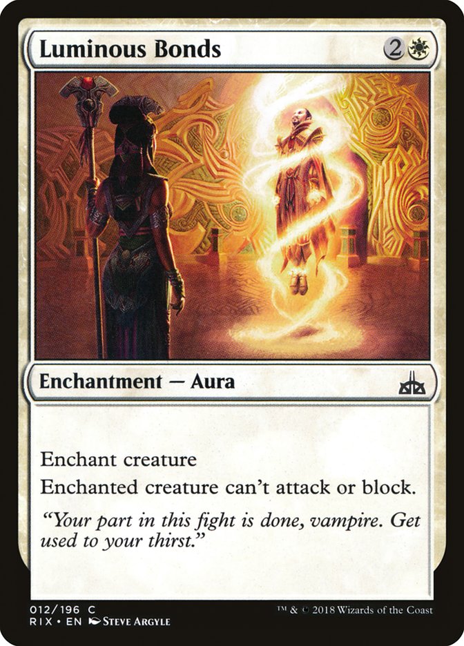 Luminous Bonds [Rivals of Ixalan] (RIX 12)