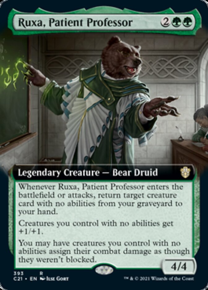 Ruxa, Patient Professor (Extended) [Commander 2021] (C21 393)