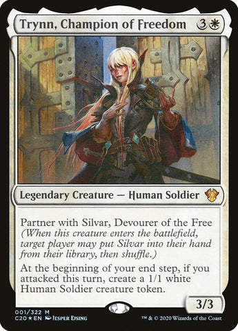 Trynn, Champion of Freedom [Commander 2020] (C20 1)