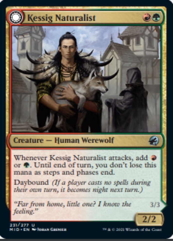 Kessig Naturalist // Lord of the Ulvenwald [Innistrad: Midnight Hunt] (MID 231)