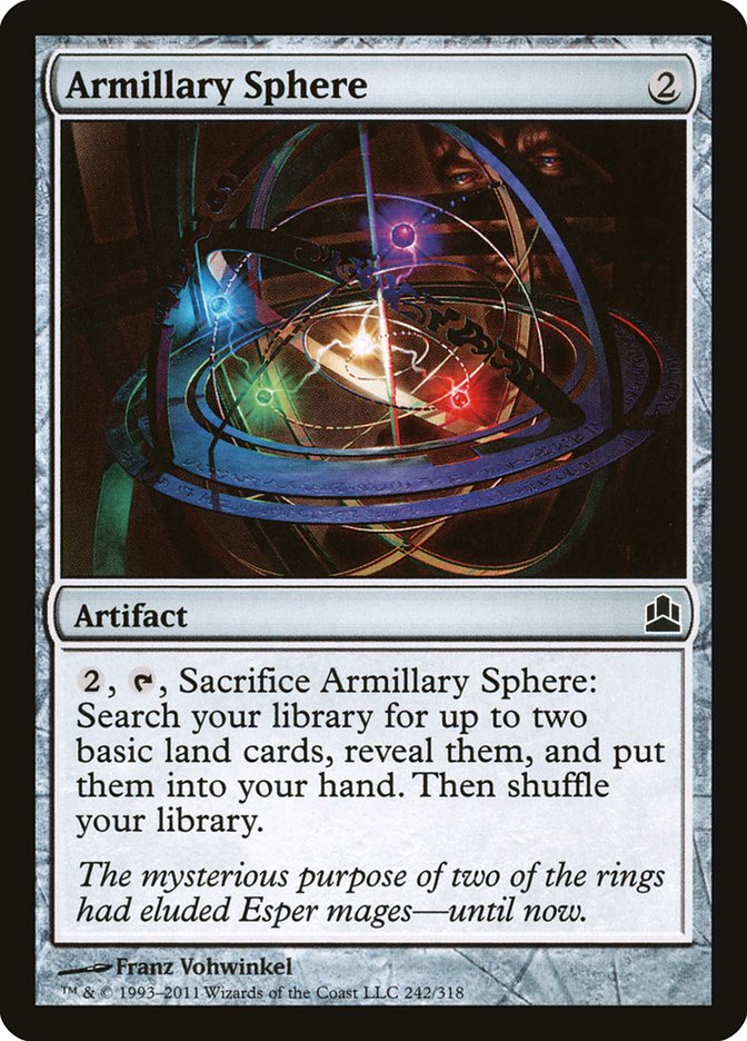 Armillary Sphere [Commander 2011] (CMD 242)