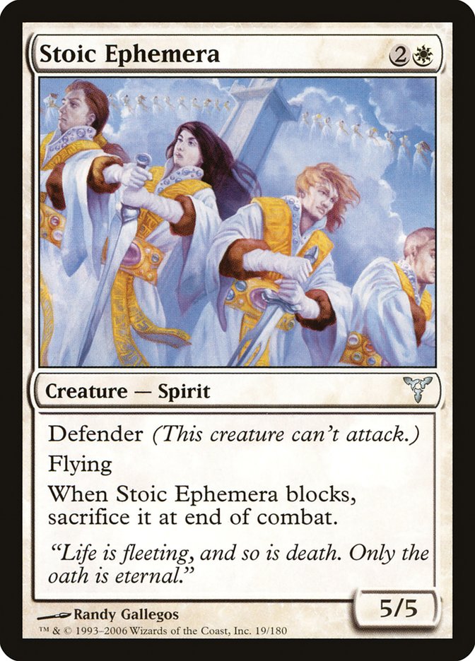 Stoic Ephemera [Dissension] (DIS 19)