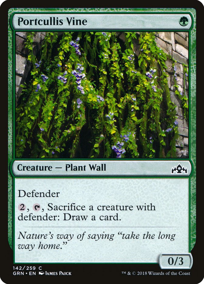 Portcullis Vine [Guilds of Ravnica] (GRN 142)