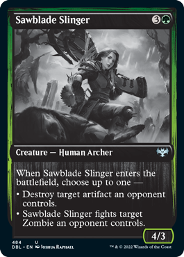 Sawblade Slinger [Innistrad: Double Feature] (DBL 484)