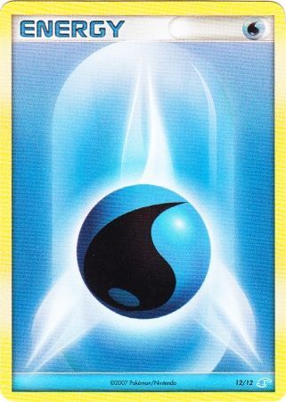 Water Energy (12/12) [Diamond & Pearl: Trainer Kit]