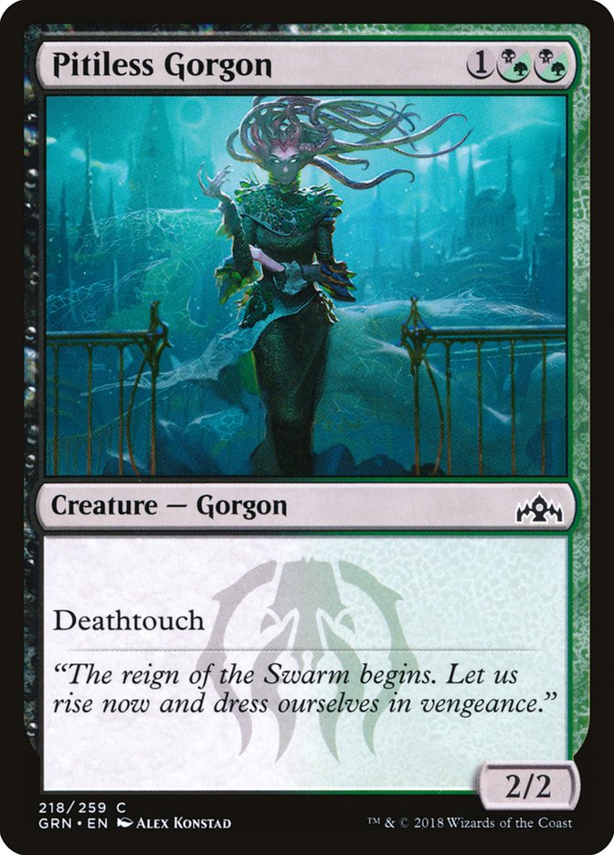 Pitiless Gorgon [Guilds of Ravnica] (GRN 218)