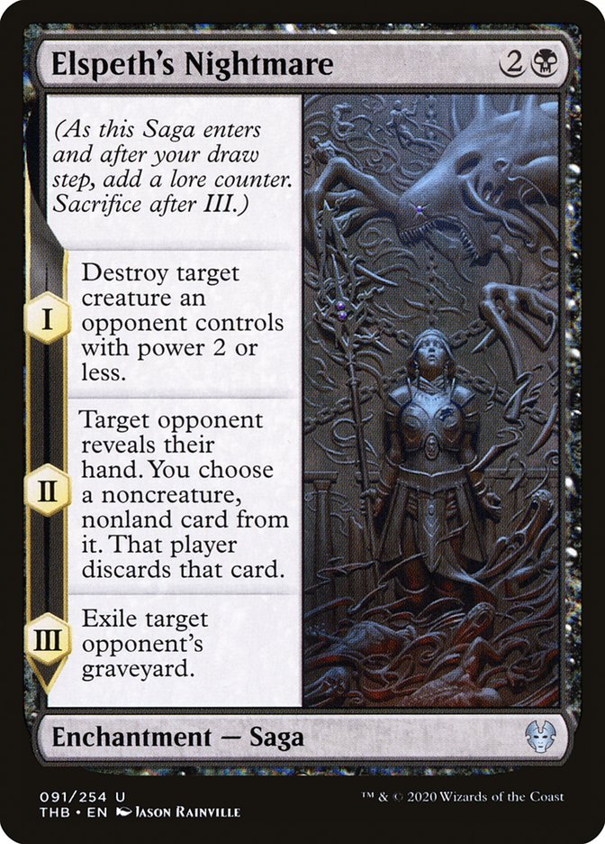 Elspeth's Nightmare [Theros Beyond Death] (THB 91)