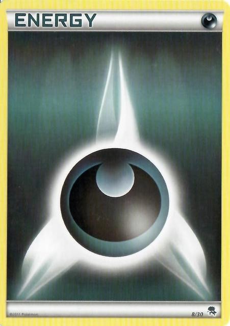 Darkness Energy (8/30) [Black & White: Trainer Kit]