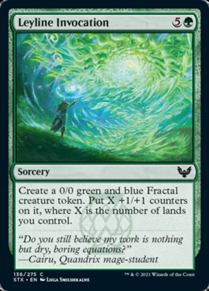 Leyline Invocation [Strixhaven: School of Mages] (STX 136)