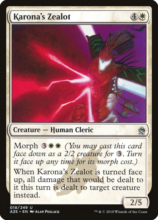 Karona's Zealot [Masters 25] (A25 18)