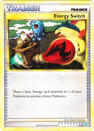 Energy Switch (21/30) [HeartGold & SoulSilver: Trainer Kit - Gyarados & Raichu]