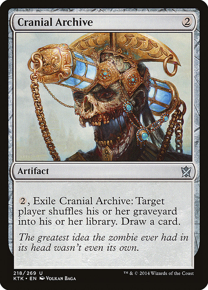 Cranial Archive [Khans of Tarkir] (KTK 218)