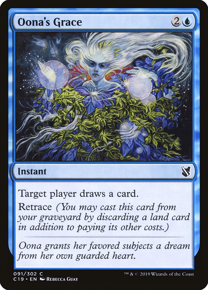 Oona's Grace [Commander 2019] (C19 91)