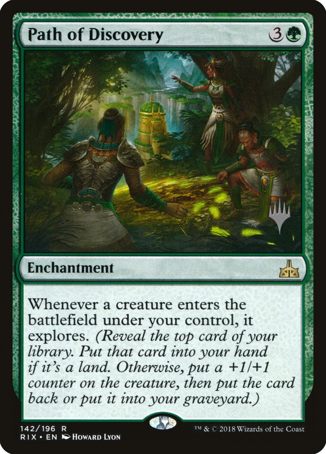 Path of Discovery (Promo Pack) [Rivals of Ixalan Promos] (PRIX 142P)