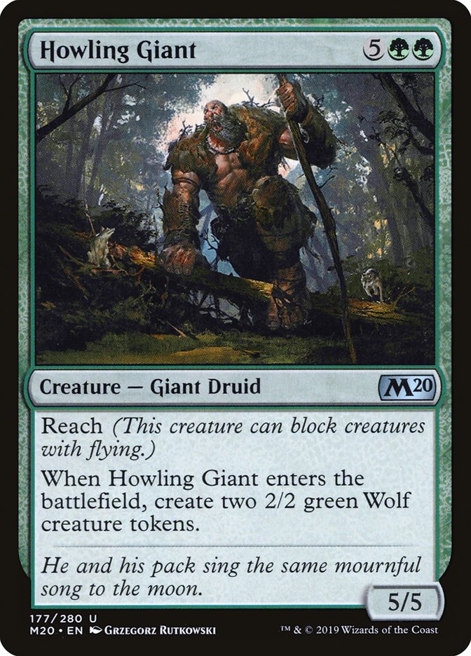 Howling Giant [Core Set 2020] (M20 177)