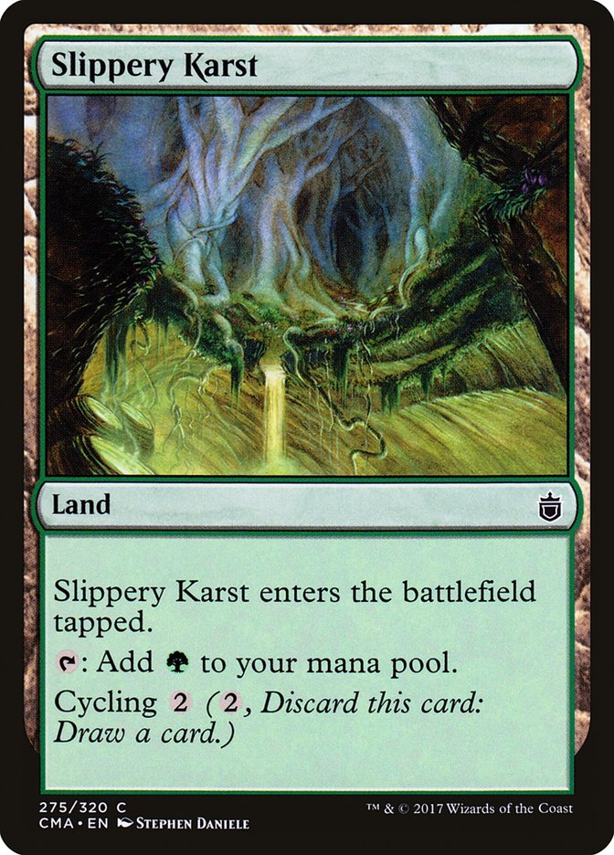 Slippery Karst [Commander Anthology] (CMA 275)