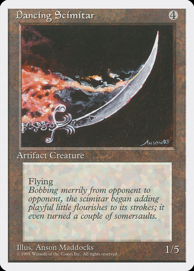 Dancing Scimitar [Fourth Edition] (4ED 313)