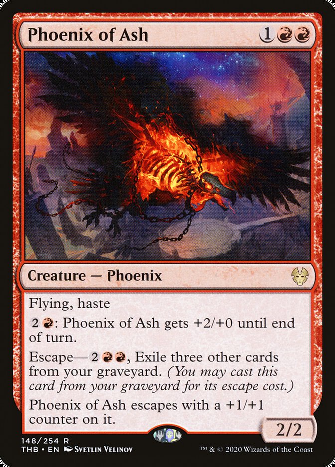 Phoenix of Ash [Theros Beyond Death] (THB 148)
