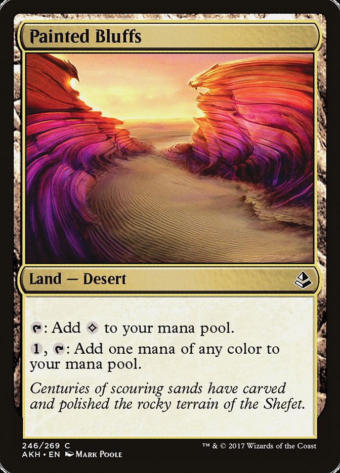 Painted Bluffs [Amonkhet] (AKH 246)