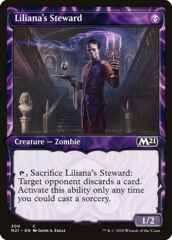 Liliana's Steward (Showcase) [Core Set 2021] (M21 300)