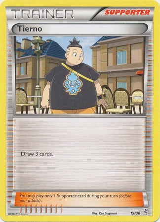 Tierno (19/30) [XY: Trainer Kit - Bisharp & Wigglytuff]