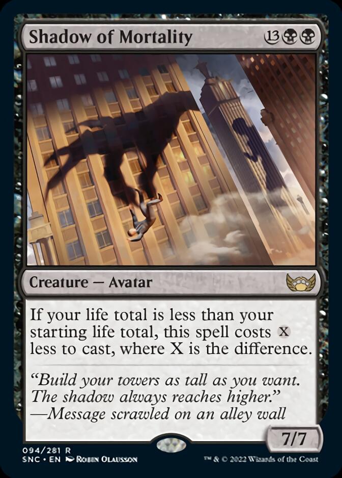 Shadow of Mortality [Streets of New Capenna] (SNC 94)