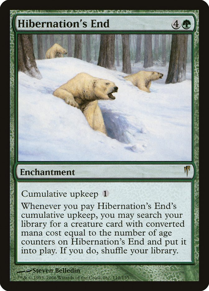 Hibernation's End [Coldsnap] (CSP 110)