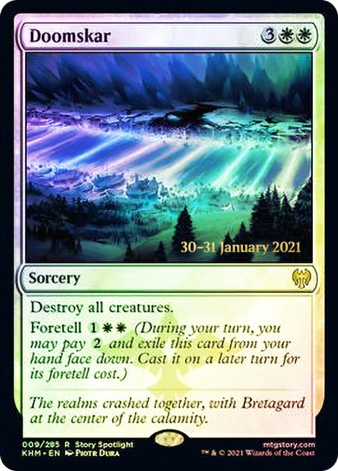 Doomskar  [Kaldheim Prerelease Promos] (PKHM 9)