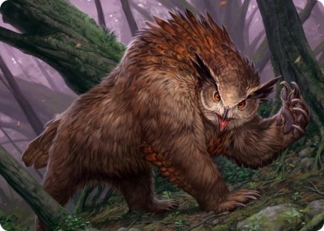 Owlbear Art Card [Dungeons & Dragons: Adventures in the Forgotten Realms Art Series] (AAFR 15)